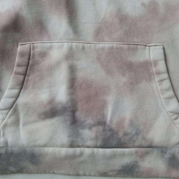 Hollister Multicolor Tie Dye Relaxed Fit Drawstring Pullover Hoodie Sweatshirt - Picture 10 of 12